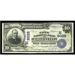 Green City, MO - $10 1902 Date Back Fr. 618 The City NB Green City, MO