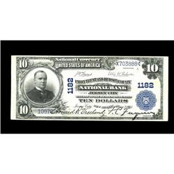 Jersey City, NJ - $10 1902 Plain Back Fr. 624 Union Tru Jersey City, NJ