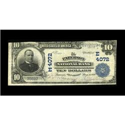 Paterson, NJ - $10 1902 Plain Back Fr. 626 The Paterson Paterson, NJ