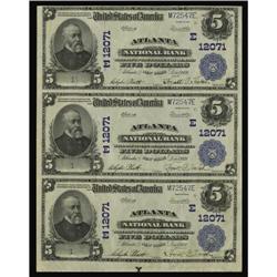 Atlanta, NY - $5 1902 Plain Back Fr. 608 The Atlanta NB Atlanta, NY