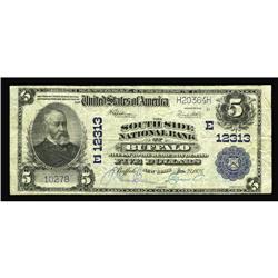 Buffalo, NY - $5 1902 Plain Back Fr. 609 The South Side Buffalo, NY