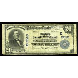Gouverneur, NY - $20 1902 Plain Back Fr. 659 The First Gouverneur, NY