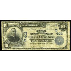 Port Chester, NY - $10 1902 Plain Back Fr. 624 The Firs Port Chester, NY