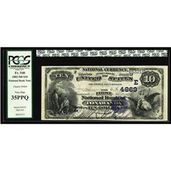 Tonawanda, NY - $10 1882 Date Back Fr. 540 The First NB Tonawanda, NY