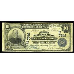 Trumansburg, NY - $10 1902 Plain Back Fr. 624 The First Trumansburg, NY