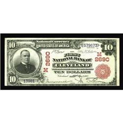 Cleveland, OH - $10 1902 Red Seal Fr. 613 The First NB Cleveland, OH