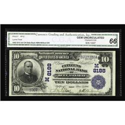 Milford, OH - $10 1902 Date Back Fr. 617 The Citizens N Milford, OH