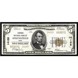 Springfield, OH - $5 1929 Ty. 2 Lagonda NB Ch. # 14105 Springfield, OH