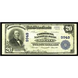 Nowata, OK - $20 1902 Plain Back Fr. 653 The Commercial Nowata, OK