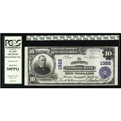 Allentown, PA - $10 1902 Plain Back Fr. 624 The Allento Allentown, PA