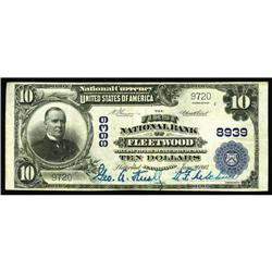 Fleetwood, PA - $10 1902 Plain Back Fr. 626 The First N Fleetwood, PA