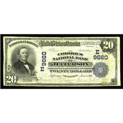 Jefferson, PA - $20 1902 Plain Back Fr. 653 The Codorus Jefferson, PA