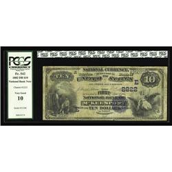 McKeesport, PA - $10 1882 Date Back Fr. 542 The First N McKeesport, PA