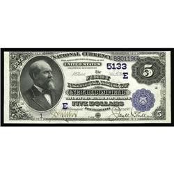 New Bloomfield, PA - $5 1882 Date Back Fr. 537 The Firs New Bloomfield, PA