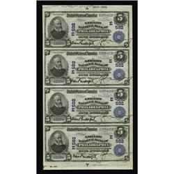 Philadelphia, PA - $5 1902 Date Back Fr. 590 The Girard Philadelphia, PA