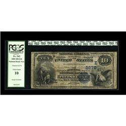 Pittsburgh, PA - $10 1882 Date Back Fr. 542 The Duquesn Pittsburgh, PA