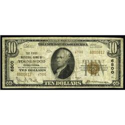 Youngwood, PA - $10 1929 Ty. 2 The First NB Ch. # 6500T Youngwood, PA