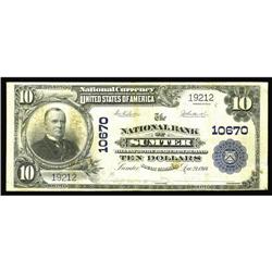 Sumter, SC - $10 1902 Plain Back Fr. 631 The NB Ch. # Sumter, SC