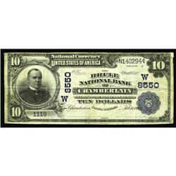 Chamberlain, SD - $10 1902 Date Back Fr. 618 The Brule Chamberlain, SD