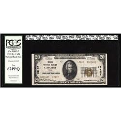 Cleburne, TX - $20 1929 Ty. 2 The City NB Ch. # 13107Th Cleburne, TX