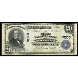 Goree, TX - $20 1902 Plain Back Fr. 651 The First NB Ch Goree, TX