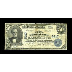 San Antonio, TX - $50 1902 Plain Back Fr. 682 The City San Antonio, TX