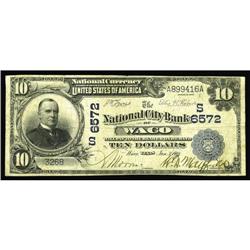 Waco, TX - $10 1902 Date Back Fr. 616 The National City Waco, TX
