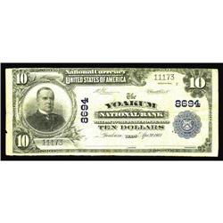 Yoakum, TX - $10 1902 Plain Back Fr. 626 The Yoakum NB Yoakum, TX