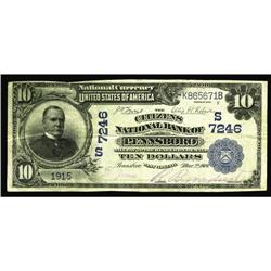 Pennsboro, WV - $10 1902 Date Back Fr. 616 The Citizens Pennsboro, WV