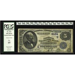 BWheeling, WV - $5 1882 Date Back Fr. 537 The National Wheeling, WV