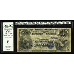 Appleton, WI - $10 1882 Value Back Fr. 577 The Commerci Appleton, WI