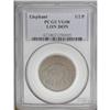 Image 1 : (1694) TOKEN London Elephant Token, LON DON VG8 PCGS.