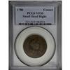 1786 COPPER Connecticut Copper, Small Head Right VF30