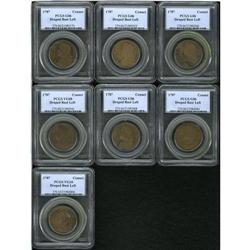 1787 COPPER Connecticut Copper, Draped Bust Left Good