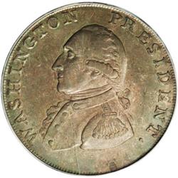 1791 1C Washington Small Eagle Cent MS63 Brown PCGS. B