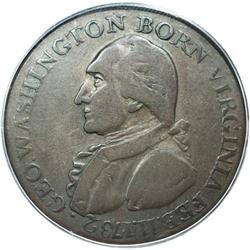 1792 1C Washington Born Virginia Cent, Inscribed Rever