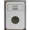 Image 3 : 1793 1/2 C VF30 NGC. C-3, B-3, R.3. Medium to dark bro