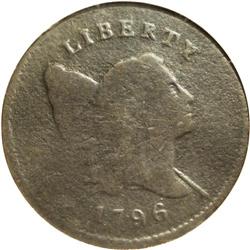 1796 1/2 C With Pole Good 4 ANACS. B-2a, C-2, High R.5