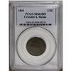 Image 3 : 1804 1/2 C Crosslet 4, Stems MS63 Brown PCGS. B-9, C-1