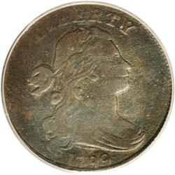 1799 1C VG8 PCGS. S-189. Die State IV. Dark olive surf