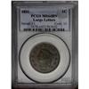 Image 1 : 1831 1C Large Letters MS64 Brown PCGS. N-6, R.1. This