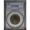 Image 1 : 1837 1C Plain Cords, Small Letters MS62 Brown PCGS. N-