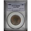 Image 3 : 1840 1C Large Date MS65 Red and Brown PCGS. N-8, R.1.