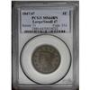 Image 3 : 1847/47 1C Large Over Small 47 MS64 Brown PCGS. N-2, R