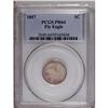 Image 3 : 1857 1C PR64 PCGS. Snow-1. One of three dies known tha