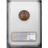 Image 2 : 1864 1C Bronze No L MS65 Red NGC. Luscious deep varieg