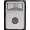 Image 1 : 1869 1C MS65 Brown NGC. Tan patination displays subtle