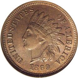 1869/69 1C MS66 Brown NGC. FS-008.3.