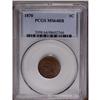 Image 1 : 1870 1C MS64 Red and Brown PCGS. An appealing red and