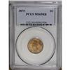 Image 1 : 1875 1C MS65 Red and Brown PCGS. Pleasing golden-tan c